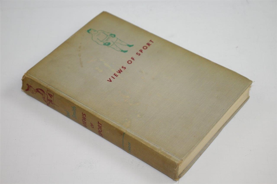 1954 'Views of Sport' Book by Red Smith - The Charles Price Collection