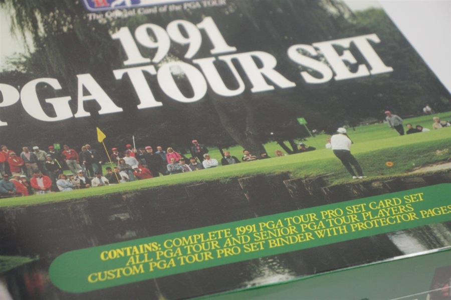 1991 & 1992 Complete Unopened PGA Tour Set Golf Cards - Bobby Wadkins Collection