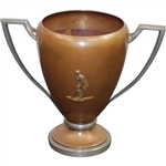 1914 New Britain Golf Club Second Flight Club Championship Trophy Won by J.E. Cooper