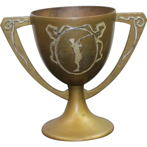 1912 Bozanta Tavern Women's Open Two-Handled Trophy Won by Mrs. F.B. Harris