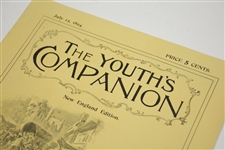 Complete 1894 The Youth's Companion with Original Sears Article The Game of Golf, Sports Little Known in America