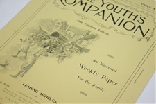 Complete 1894 The Youth's Companion with Original Sears Article The Game of Golf, Sports Little Known in America