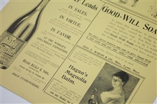 Complete 1894 The Youth's Companion with Original Sears Article The Game of Golf, Sports Little Known in America