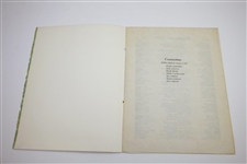 1963 Fifth Annual Invitational Golf Tournament at The Olympic Club Member Guest Menu