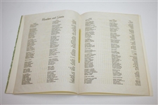 1963 Fifth Annual Invitational Golf Tournament at The Olympic Club Member Guest Menu