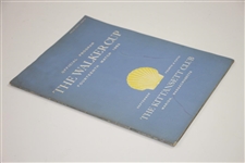 1953 Walker Cup at The Kittansett Club Official Program - USA 9-3