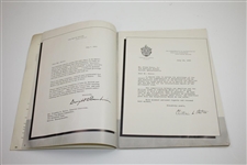1953 Walker Cup at The Kittansett Club Official Program - USA 9-3