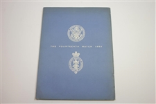 1953 Walker Cup at The Kittansett Club Official Program - USA 9-3