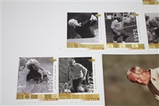 Jack Nicklaus Signed Photo with All 18 Nicklaus The Golden Bear Majors Golf Cards JSA ALOA