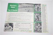 Five (5) Chi Chi Rodriguez Signed Items - Golf Ball, Tickets(x2), Pamphlet, Magazine Page JSA ALOA