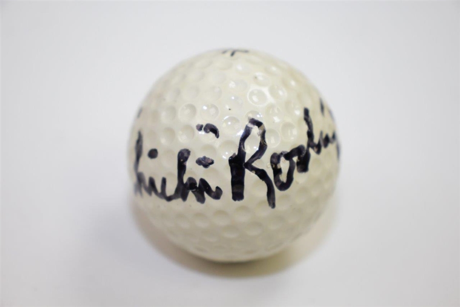 Five (5) Chi Chi Rodriguez Signed Items - Golf Ball, Tickets(x2), Pamphlet, Magazine Page JSA ALOA