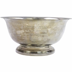 1959 Ponte Vedra Mens Golf Association Club Championship Runner-Up Bowl Won by Jim W Hill