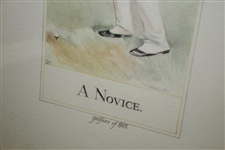 Three 'A Novice' 'Dormy' & 'MacFoozle' - Chief of the Clan' Golfers of 1905 Framed Prints