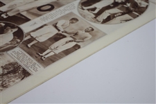 October 5, 1930 New York Times Newspaper Celebrating Grand Slam of Bobby Jones
