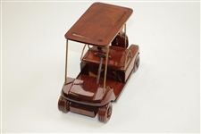 Classic Wooden Golf Cart - 10 x 5 x 7
