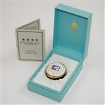 Tiffany & Co. Halcyn Days Enamels 1991 Bob Hope Chrysler Classic in Original Box