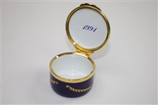 Tiffany & Co. Halcyn Days Enamels 1991 Bob Hope Chrysler Classic in Original Box