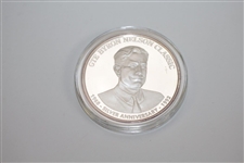 1992 Byron Nelson Classic Silver 25th Anniversary Medal in Original Box