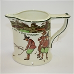 Royal Doulton "He Hath A Good Judgement Who Relieth Not Wholly On His Own" Pitcher