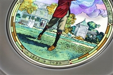 1888-1988 The Centennial of Golf in America Ltd Ed #362 Jefferson Pewter Plate