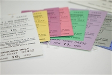 Two Complete 1980 US Open at Baltusrol Ticket Sets in Original Envelopes - Nicklaus Win