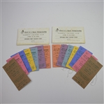 Two 1983 US Open at Oakmont Ticket Sets in Original Envelopes - Missing Final Rd Tickets