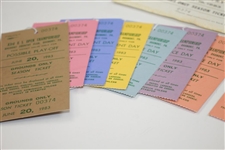 Two 1983 US Open at Oakmont Ticket Sets in Original Envelopes - Missing Final Rd Tickets