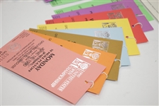 Two Complete 1990 US Open at Medinah Ticket Sets in Original Envelopes