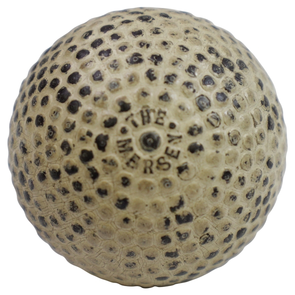 Vintage 'The Mersey' Bramble Rubber Core Golf Ball