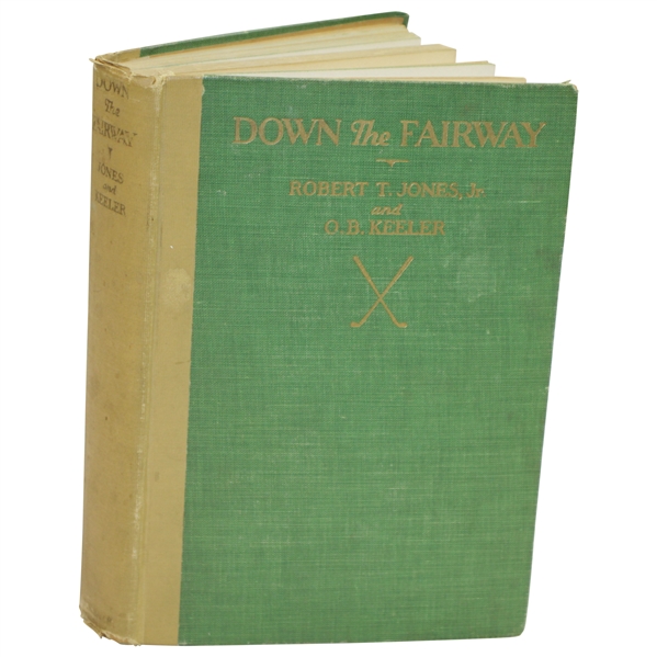 1927 'Down the Fairway' Book by Bobby Jones & O.B. Keeler