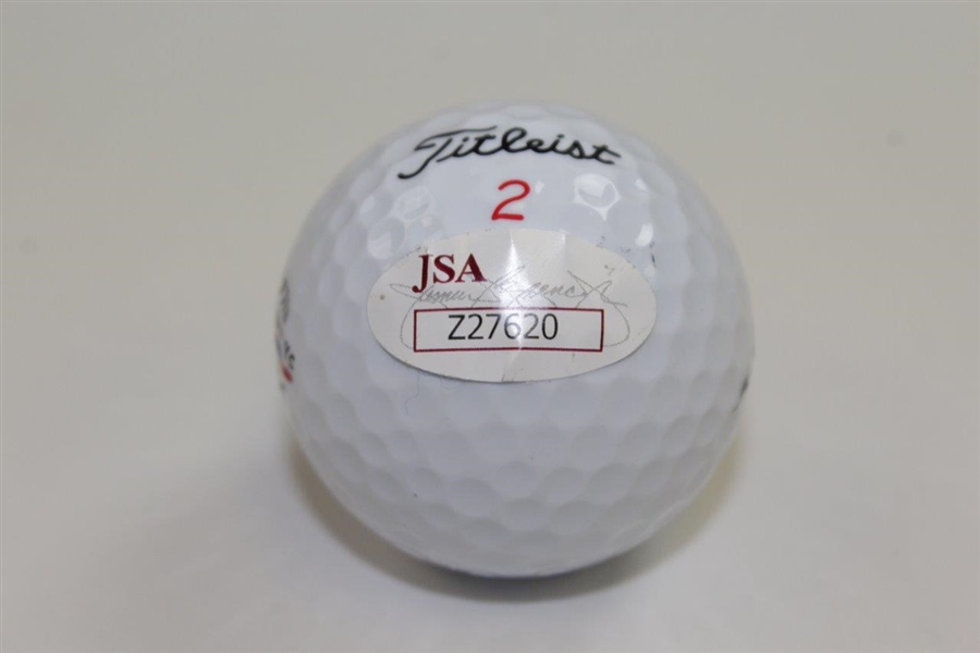 Jordan Spieth Signed 2018 US Open at Shinnecock Hills Logo Golf Ball JSA FULL #Z27620