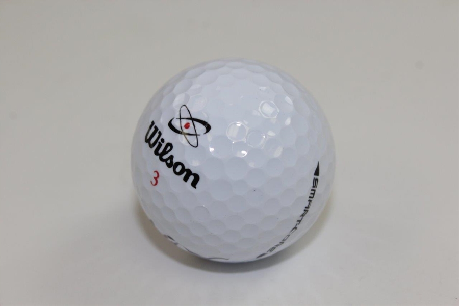 Morgan Pressel Signed Wilson Logo Golf Ball JSA ALOA