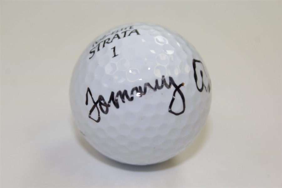 Tommy Aaron Signed TopFlite Logo Golf Ball JSA ALOA