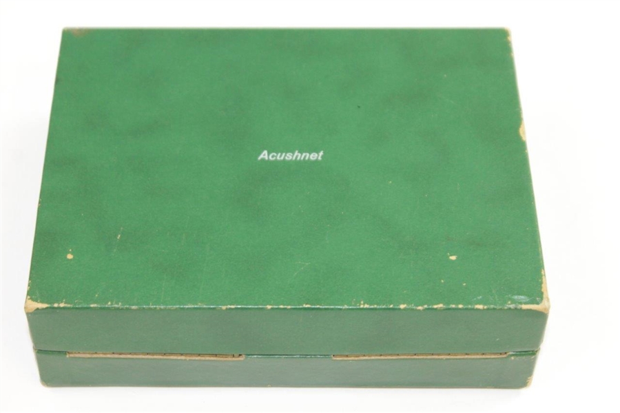 Vintage Green Titleist Acushnet Golf Ball Box