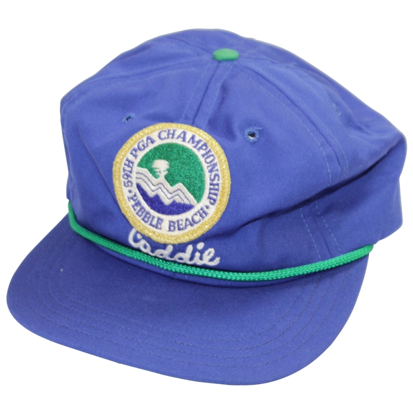 59th PGA Championship at Pebble Beach Blue 'Caddie' Hat