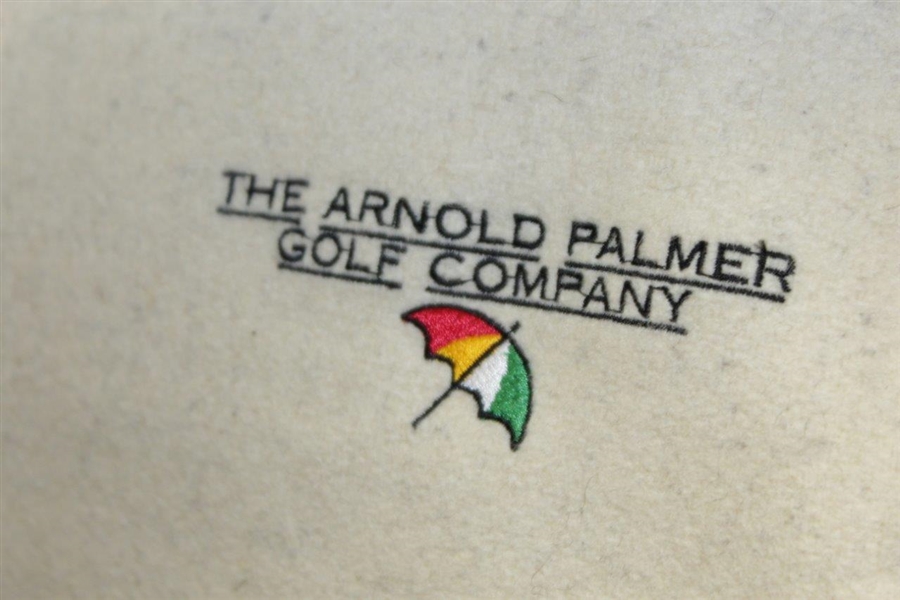 The Arnold Palmer Company Unused Wool & Leather Bomber Jacket - Size Large