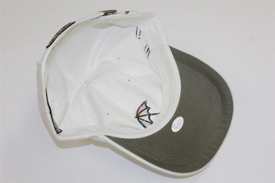 Jordan Spieth Signed Arnold Palmer Collection White Hat JSA #Q49316