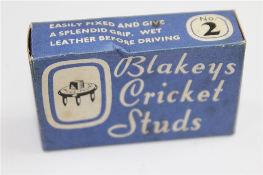 Circa 1920's Blakeys No. 2 Golf Studs in Original Box with Tool
