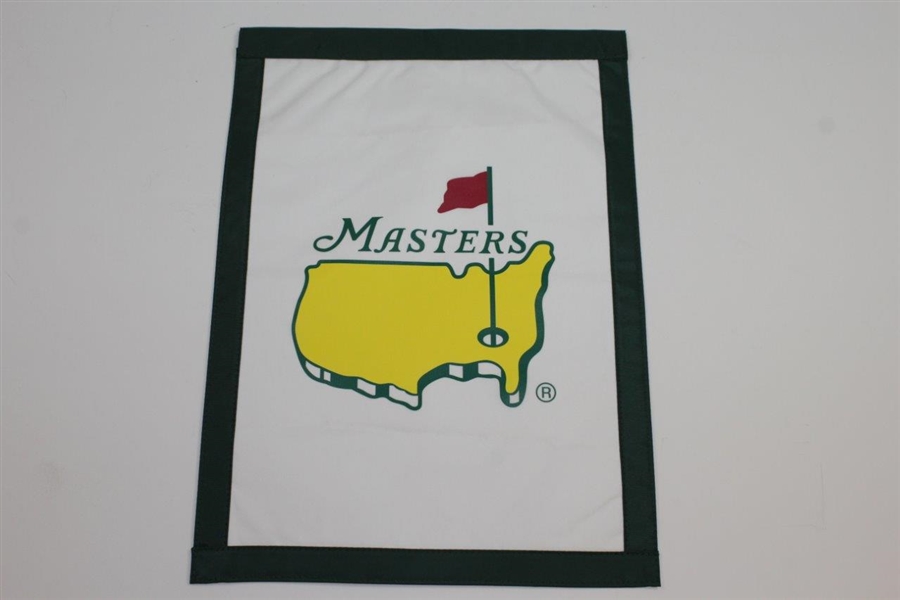 Mark O'Meara Signed Masters Undated Garden Flag JSA ALOA