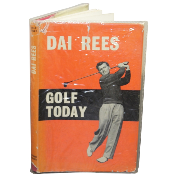 Dai Rees Signed & Dated 1962 'Golf Today' Book JSA ALOA