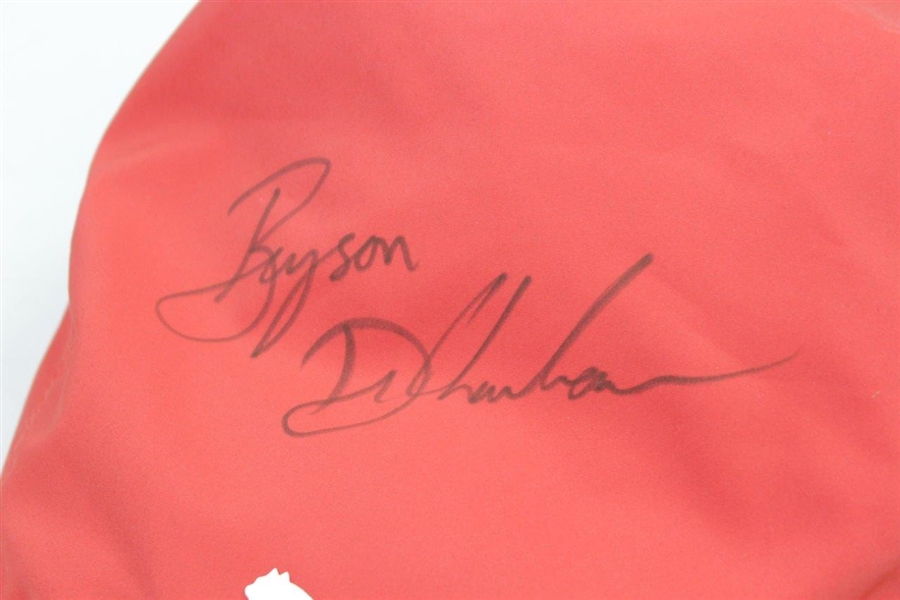 Bryson Dechambeau Signed Red PUMA Cobra Style Hat JSA #R01489