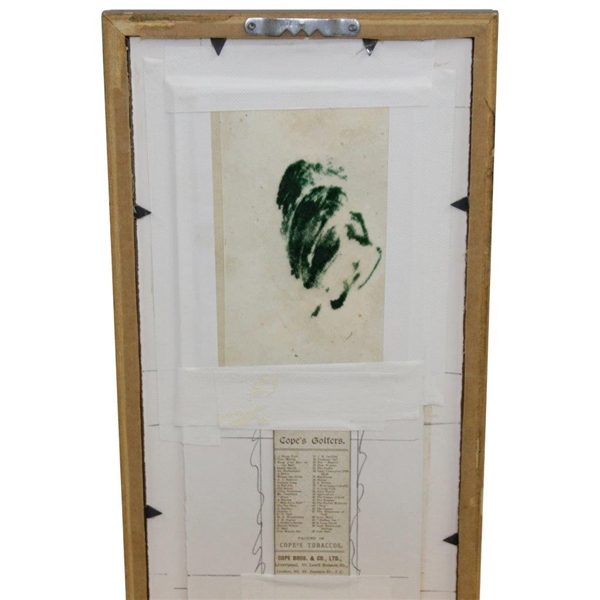 George Pipeshanks Original Artwork for Cope's 'A Duffers Stroke' Card #23 - Framed