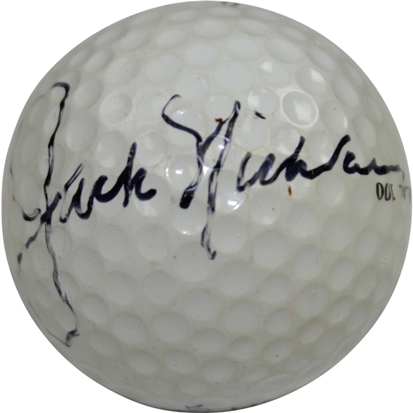 Jack Nicklaus Signed Game Used Personal 'Jack' Golf Ball JSA ALOA