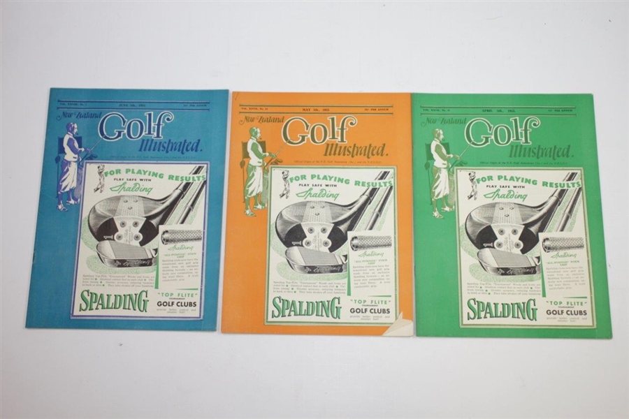 1955 New Zealand Golf Illustrated Golf Magazines - Twelve (12)