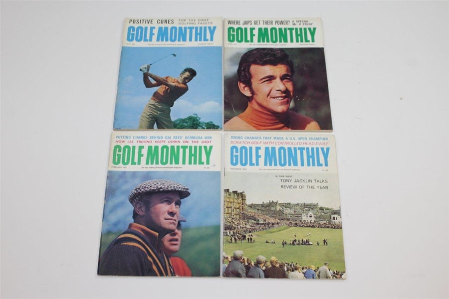 Twenty-Four Golf Monthly Magazines - Dec. 1970-Feb. 1973 (Missing Two)