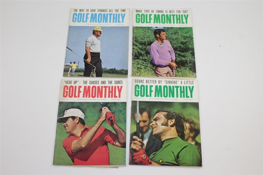 Twenty-Four Golf Monthly Magazines - Dec. 1970-Feb. 1973 (Missing Two)