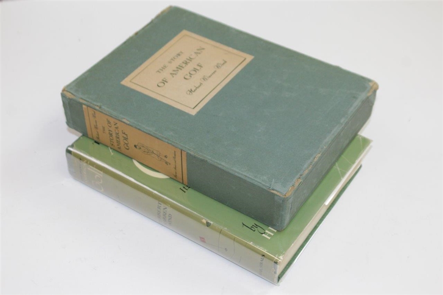 The story of American Golf: Its Champions & Its Championships' by Herbert Warren Wind with Slipcase & Jacket