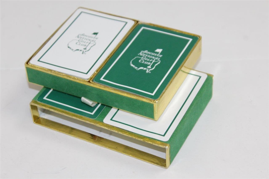 Classic Augusta National Golf Club Member Playing Cards in Original Box