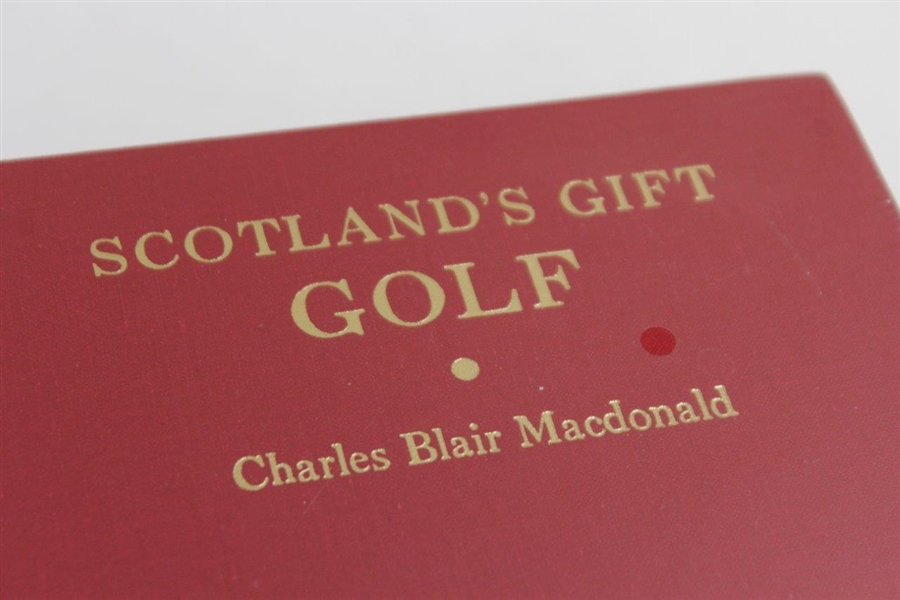 Scotland's Gift by Charles Blair Macdonald New Sealed in Publisher's Shrink Wrap