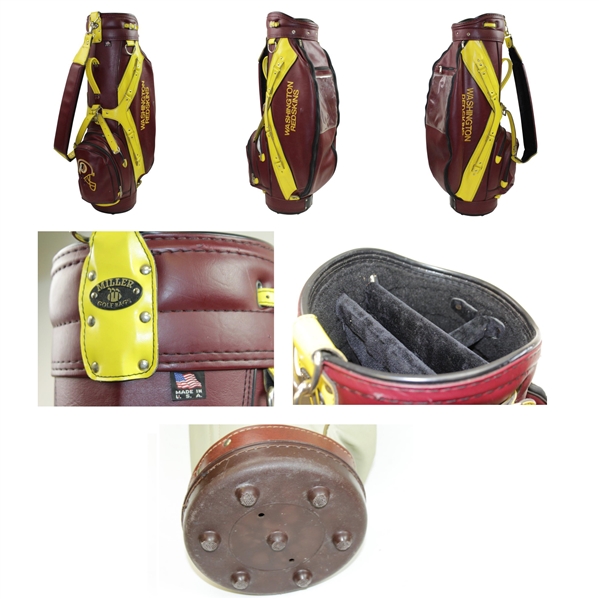 NFL Washington Redskins Golf Bag, Two Putter Covers, NFL Putter, & NFL Shield Logo Golf Balls